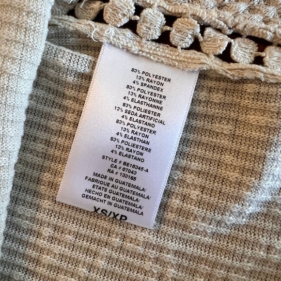 Anthropologie Cream Colour Long Sleeve Top - Picture 9 of 10